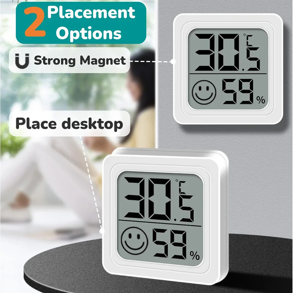 Portable LCD Digital Thermomet - Digital Hygrometer Probe บทวิจารณ์และราคา