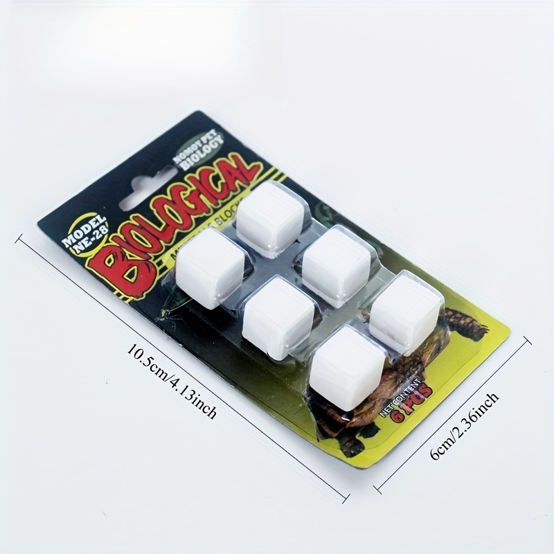 6Pcs For Reptile Grinding Tort - Calcium Powder Reptile บทวิจารณ์และราคา