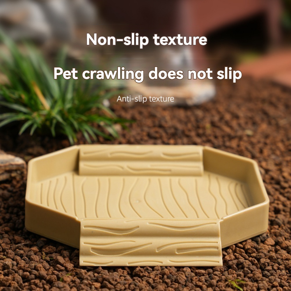 Yellow edge turtle bath basin  - Water Dish Reptile บทวิจารณ์และราคา