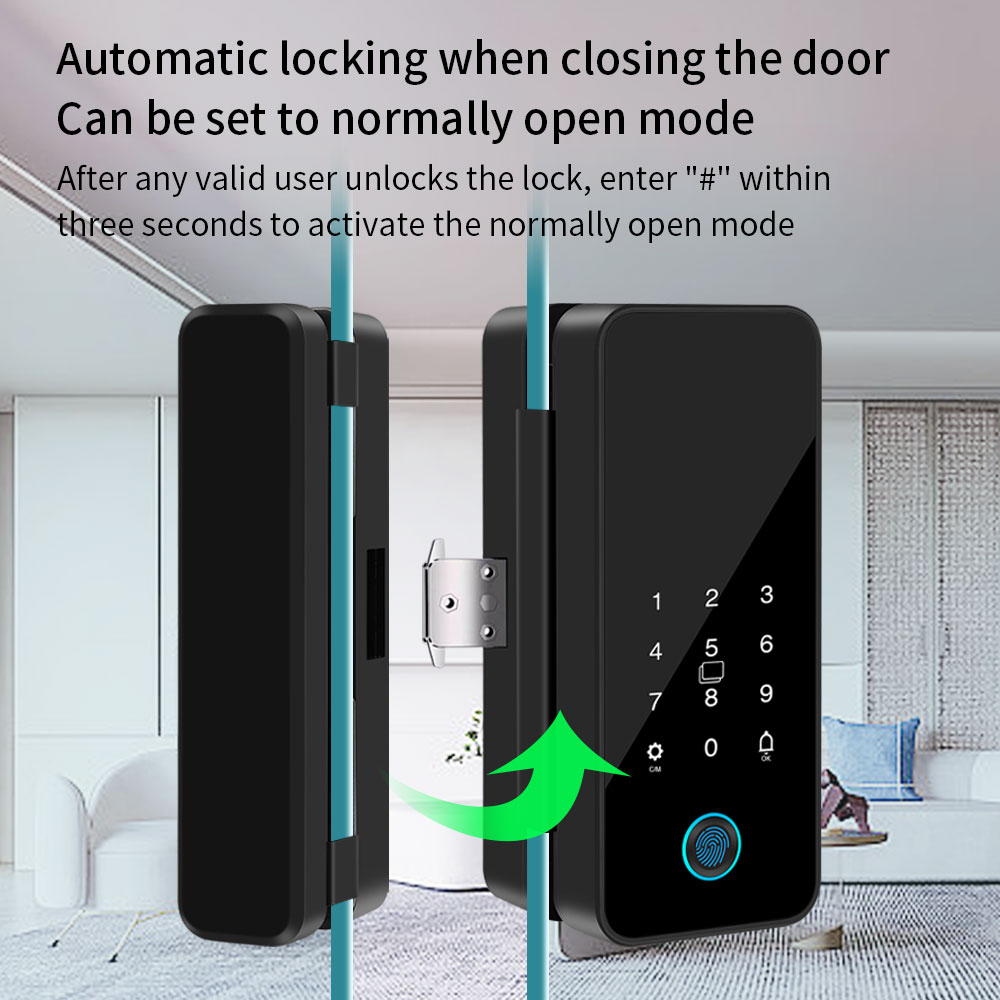 B16 Tuya APP Bluetooth Glass D - Glass Door Hinge บทวิจารณ์และราคา