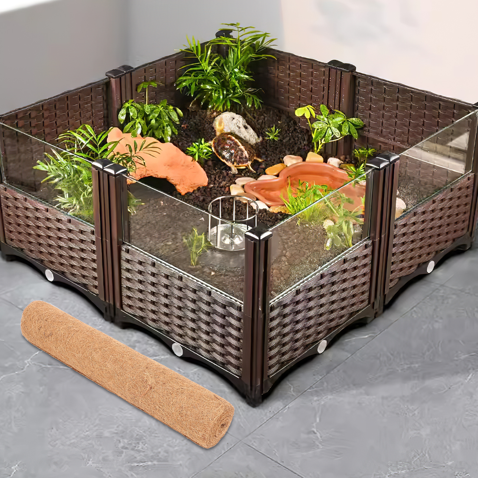 Coconut Fiber Mat 0 5x2m Repti - Substrate Coconut Fiber บทวิจารณ์และราคา