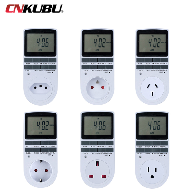 7 Days Programmable Timer Sock - Timer Dual Outlet บทวิจารณ์และราคา