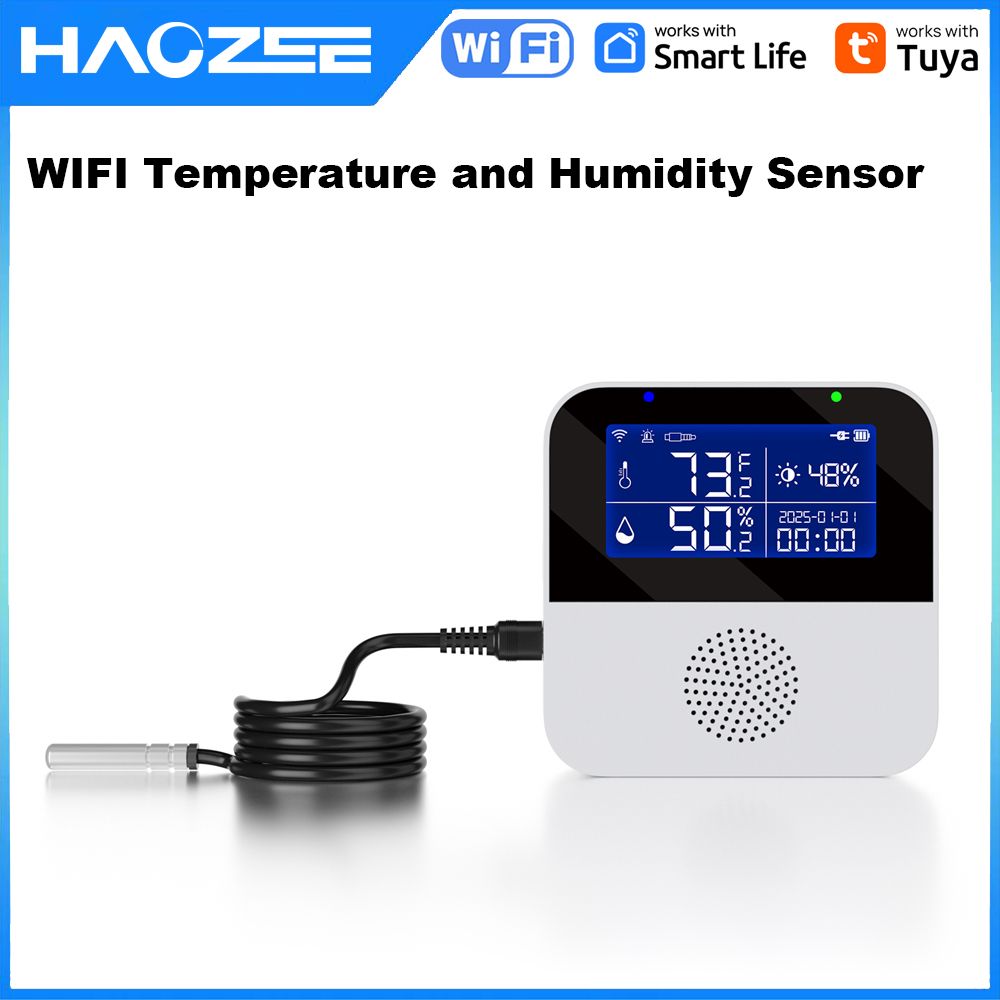 Haozee Tuya Smart WIFI Tempera - Digital Hygrometer Probe บทวิจารณ์และราคา