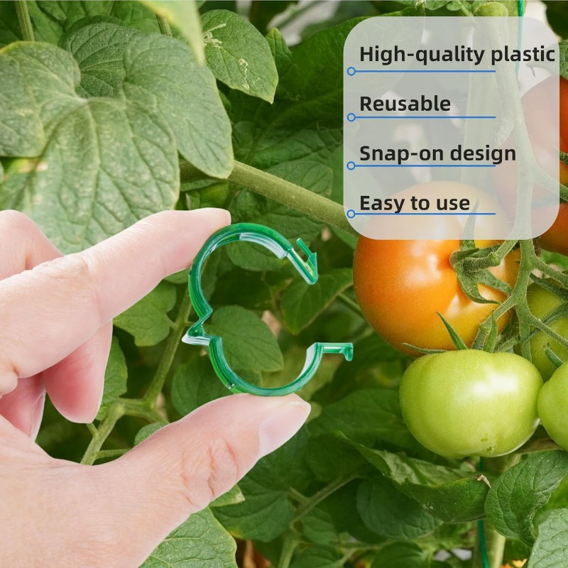 600/10x Plant Support Clips Cl - Vine Climbing Plastic บทวิจารณ์และราคา