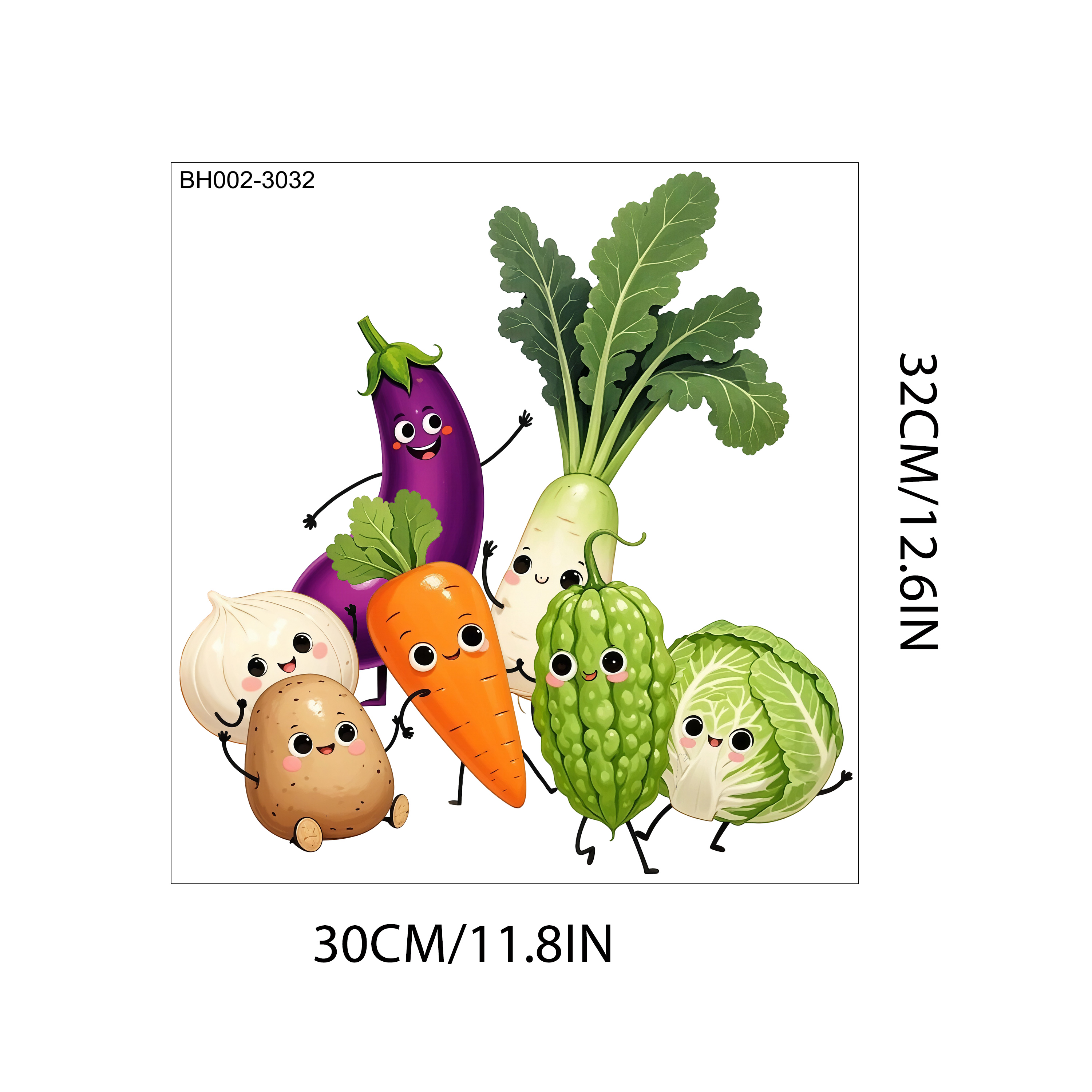 Emotionally Expressive Vegetab - Pvc Panel Background บทวิจารณ์และราคา