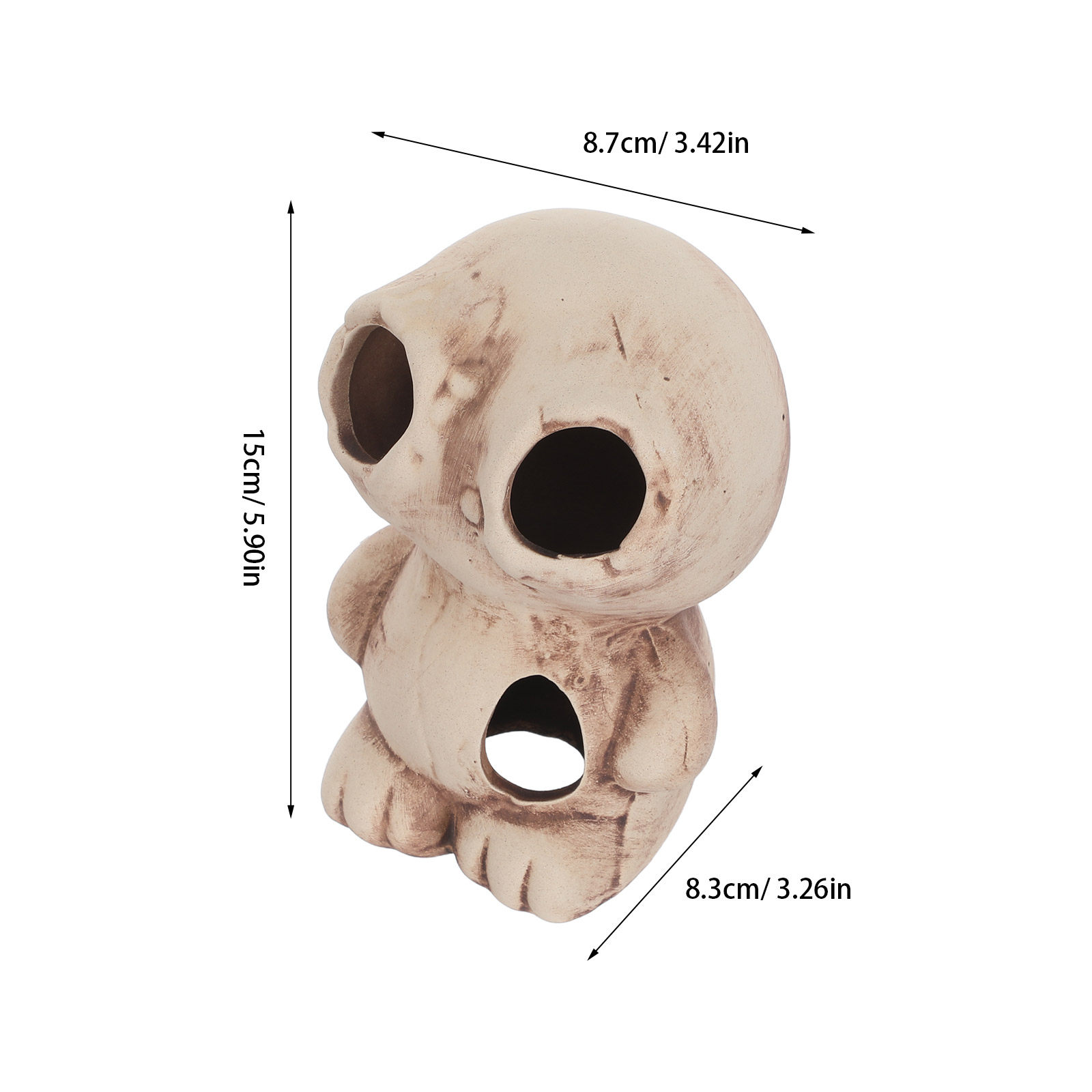 Aquarium Shrimp Shelter House  - Hide Cave Ceramic บทวิจารณ์และราคา