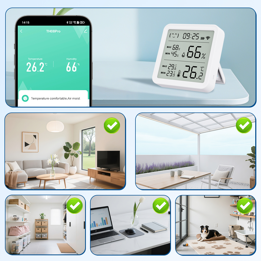 Tuya WiFi Thermometer hygromet - Digital Hygrometer Probe บทวิจารณ์และราคา
