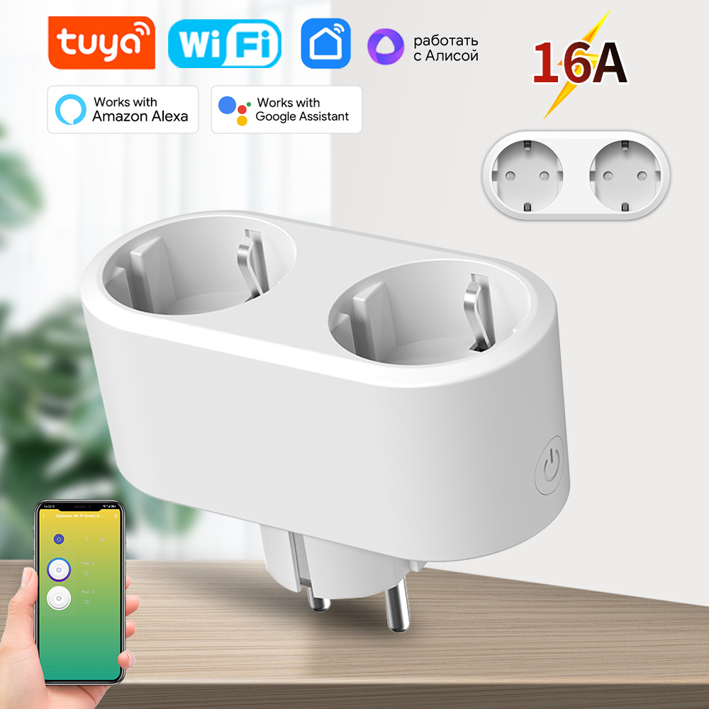 WiFi Smart Plug Dual Outlet 16 - Timer Dual Outlet บทวิจารณ์และราคา