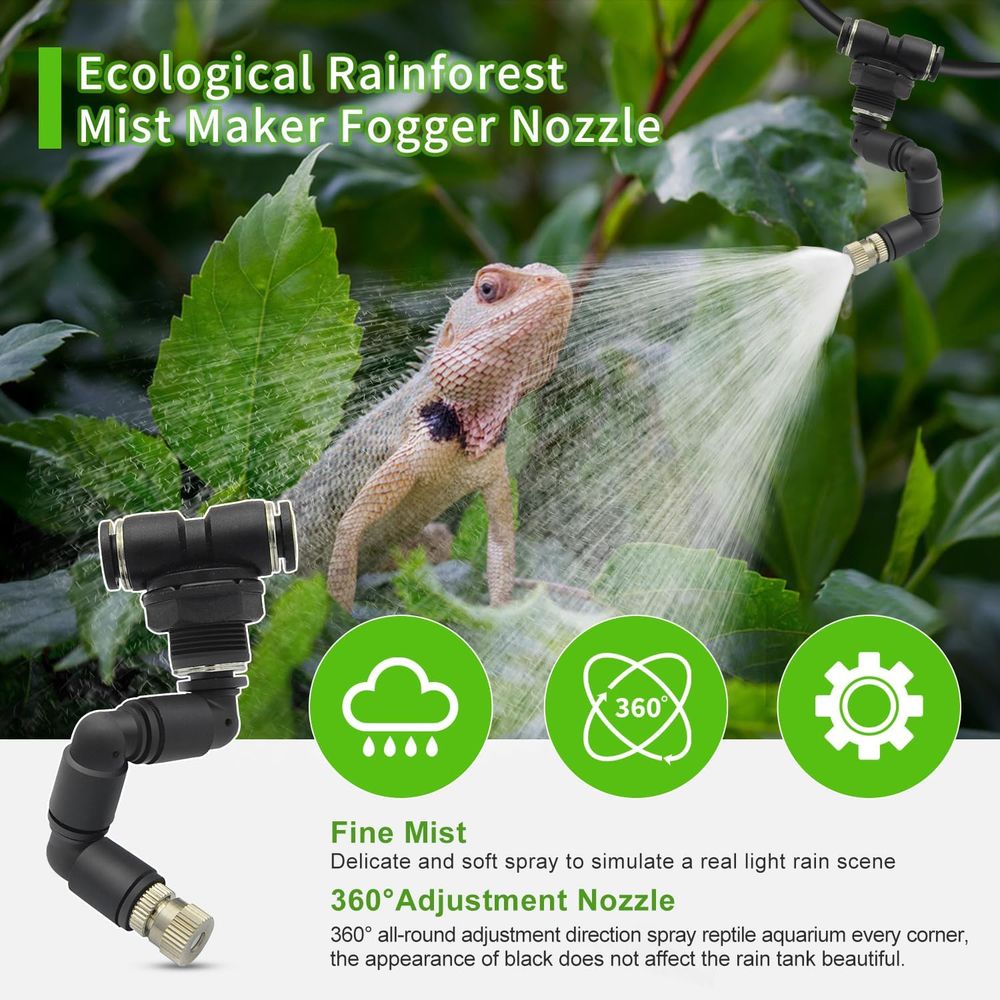 Automated Reptile Misting Syst - Misting Nozzle Reptile บทวิจารณ์และราคา