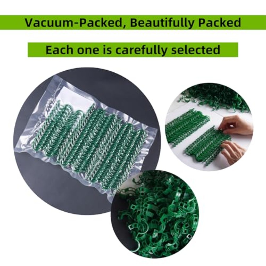 100 Pcs Plant Support Clips Pl - Vine Climbing Plastic บทวิจารณ์และราคา