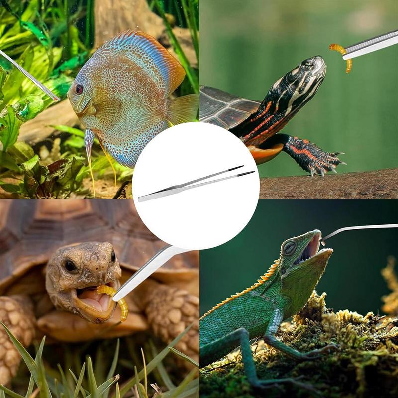 Extra Long Reptile Feeding Ton - Feeding Tong Stainless บทวิจารณ์และราคา
