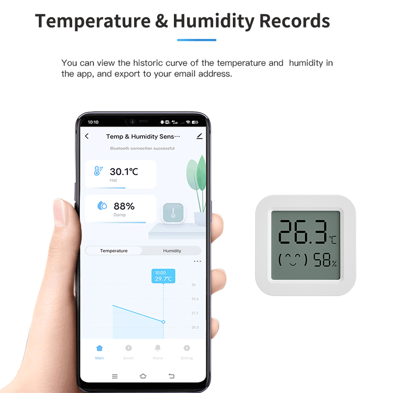 Tuya Temperature Humidity Sens - Digital Hygrometer Probe บทวิจารณ์และราคา