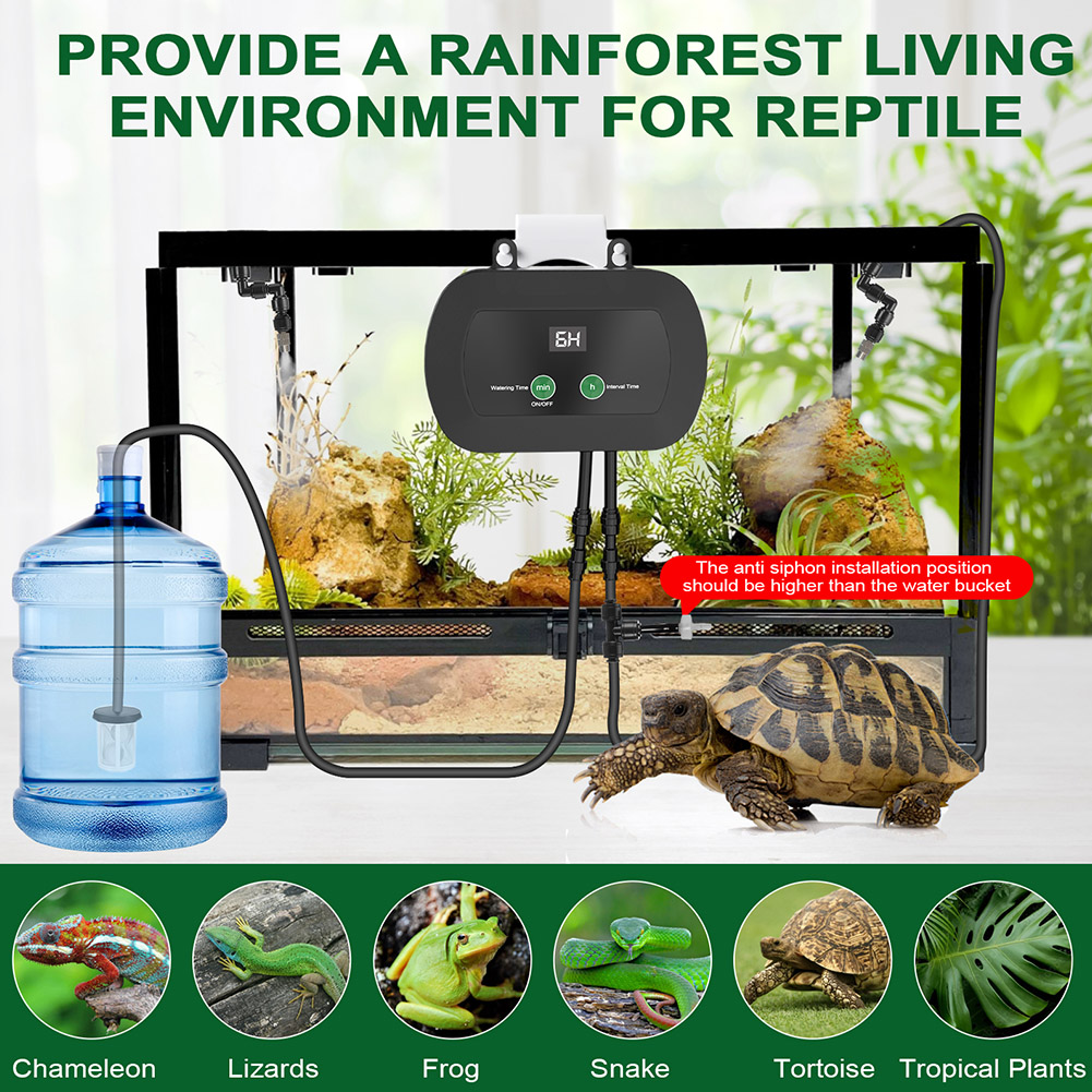 Automatic Reptile Mist Sprinkl - Misting Nozzle Reptile บทวิจารณ์และราคา