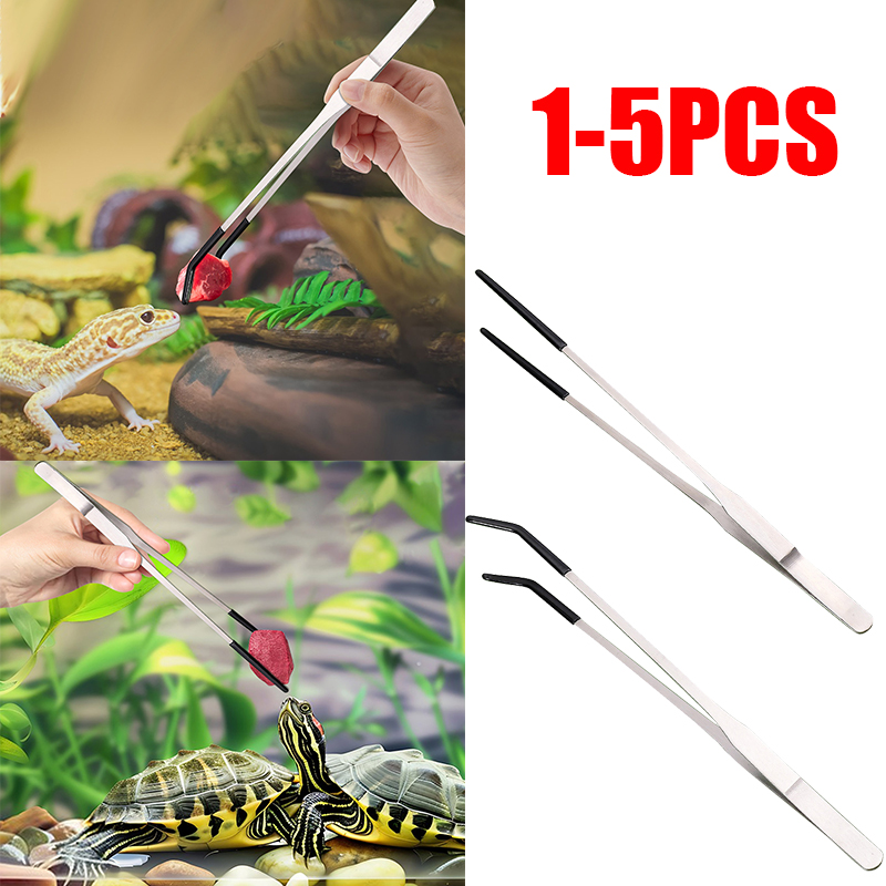 5-1PC Stainless Steel Straight - Feeding Tong Stainless บทวิจารณ์และราคา