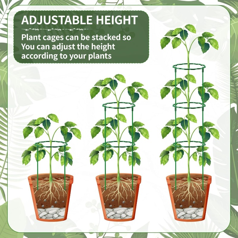 Plastic Plant Support Pile Fra - Vine Climbing Plastic บทวิจารณ์และราคา