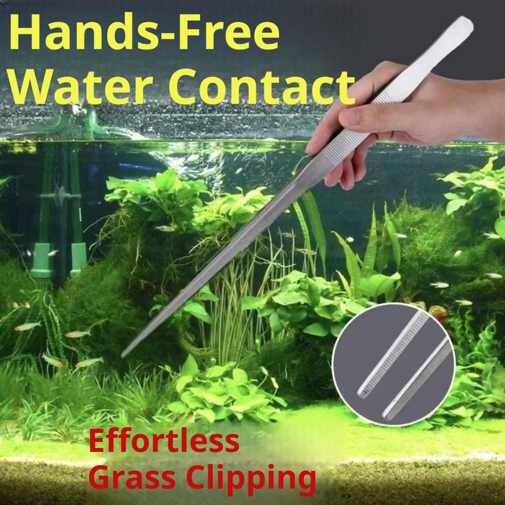 Stainless Steel Aquarium Tweez - Feeding Tong Stainless บทวิจารณ์และราคา