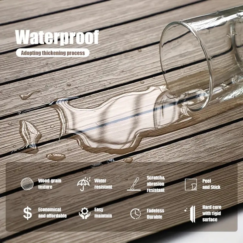 Self Adhesive Waterproof 3D Wa - Pvc Panel Background บทวิจารณ์และราคา