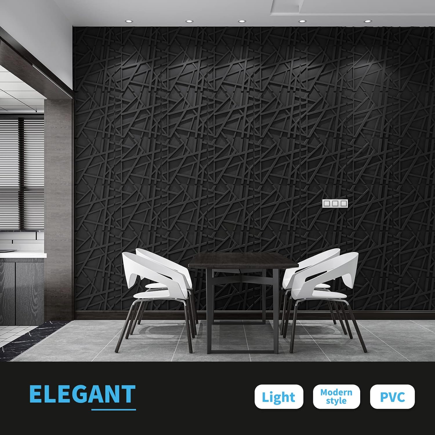 19.7x19.7in PVC Wall Panel Str - Pvc Panel Background บทวิจารณ์และราคา