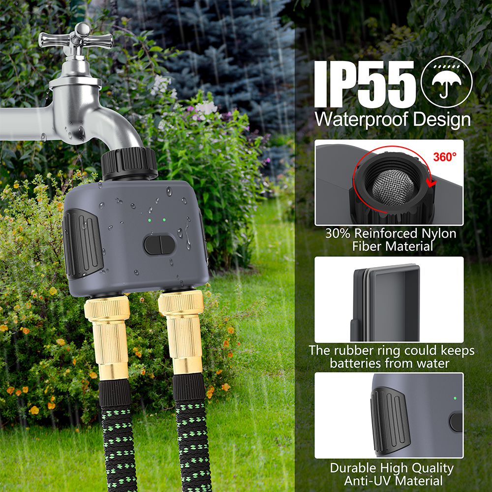 2 Outlets Tuya Smart Garden Wa - Timer Dual Outlet บทวิจารณ์และราคา