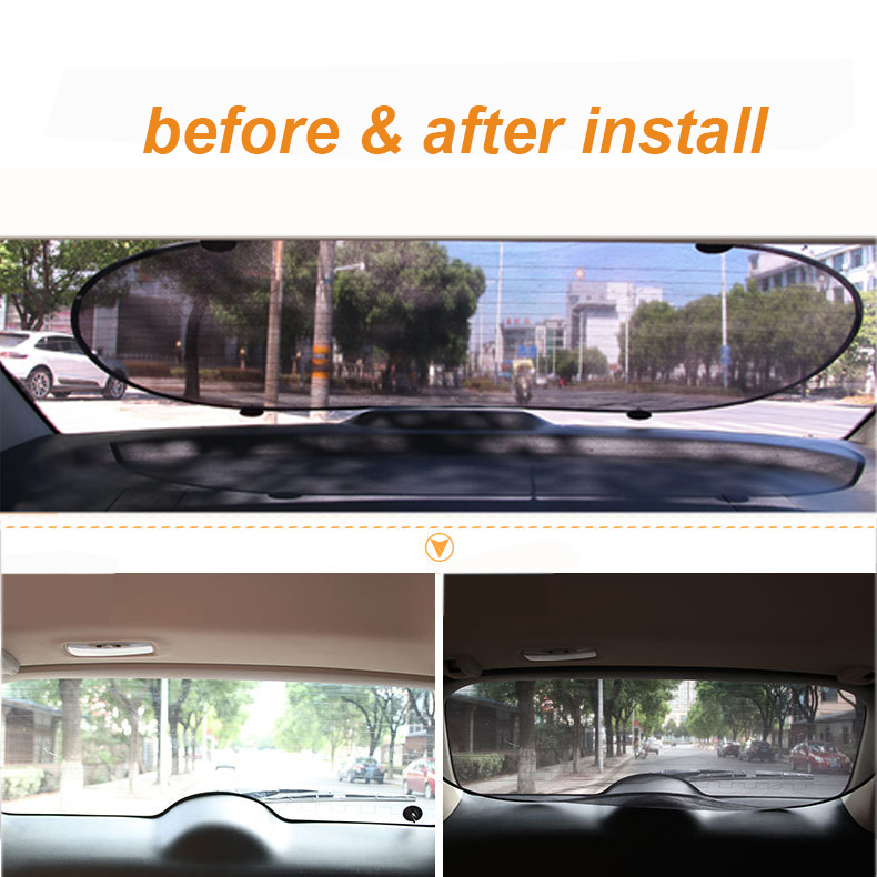 1pc Car Rear Window Sun Shades - Screen Top Mesh บทวิจารณ์และราคา