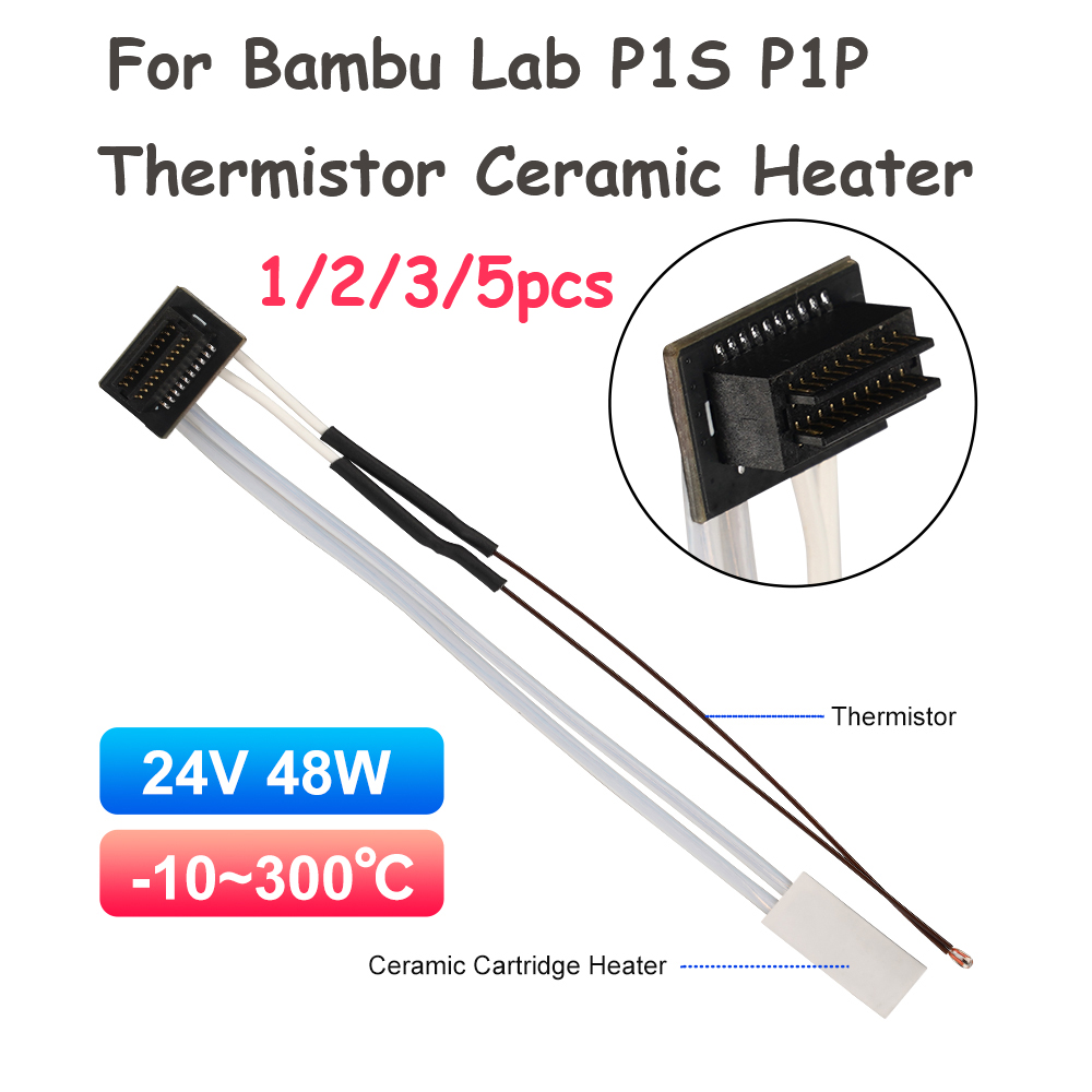 For Bambu Lab P1S P1P Thermist - Ceramic Heat Emitter บทวิจารณ์และราคา