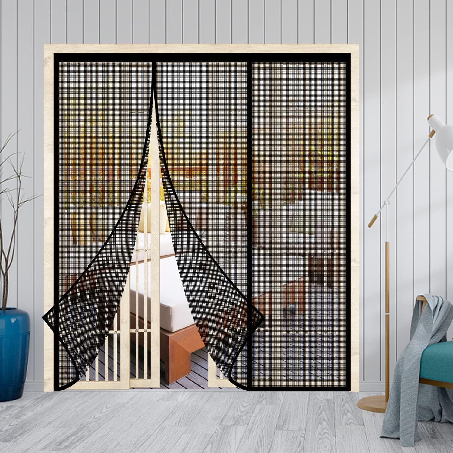 Fiberglass Magnetic Screen Doo - Screen Top Mesh บทวิจารณ์และราคา