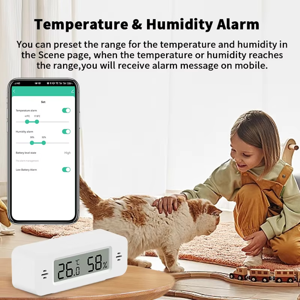 Tuya Zigbee WiFi Mini Temp & H - Digital Hygrometer Probe บทวิจารณ์และราคา