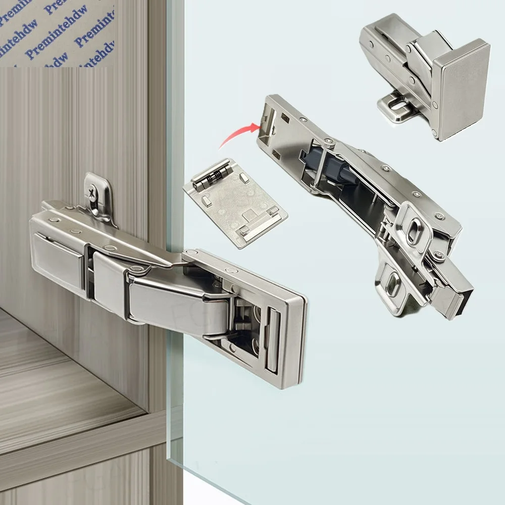 2Pcs Hydraulic Medicine Cabine - Glass Door Hinge บทวิจารณ์และราคา